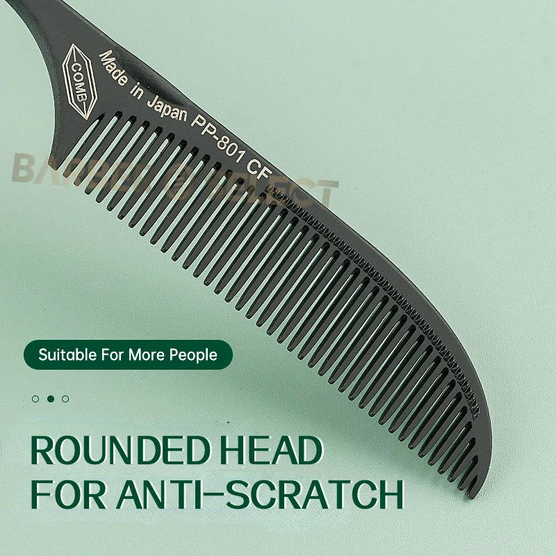 Carbon Tail Comb — Precision Cutting - View 3