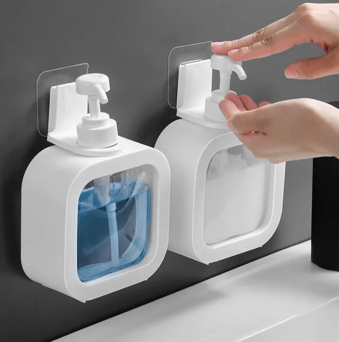 Refillable Shampoo & Lotion Dispenser Set - View 4