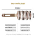 Scalp Massage Brush — Boar Bristle Detangle - View 2