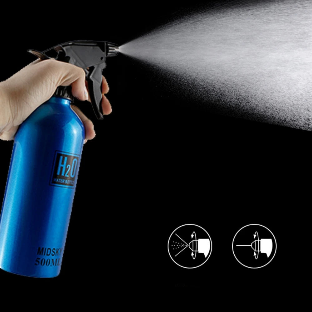 Salon Spray Bottle — Fine Mist 500ml - Professional Refillable Container