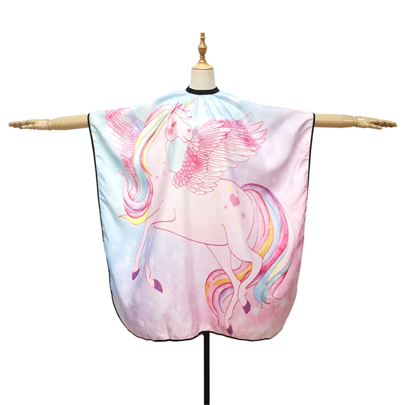 Kids Cartoon Salon Apron — Waterproof - View 19