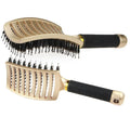 Scalp Massage Brush — Boar Bristle Detangle - View 10
