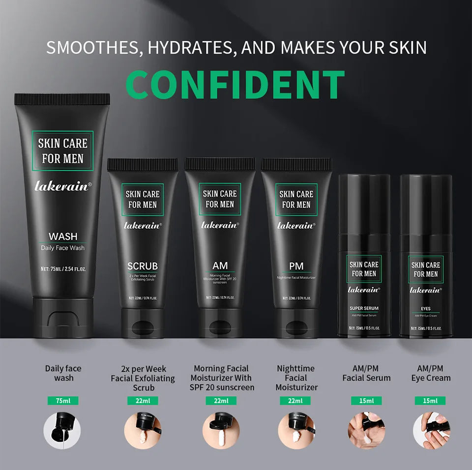 Men's Skincare Kit — Face Wash & Moisturizer - View 5