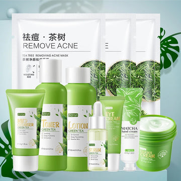 Sakura & Green Tea Skincare Set — Nourish
