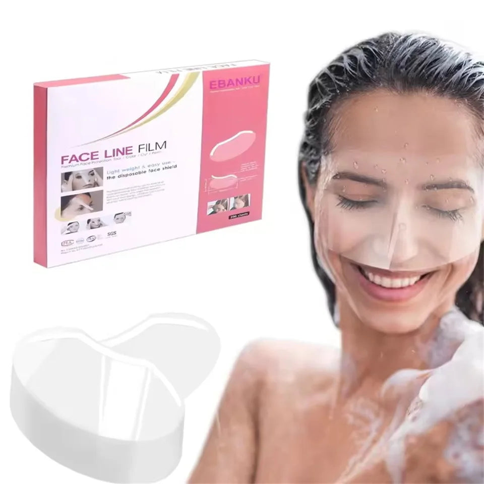 Disposable Face Shields — 100 Pack - Professional Salon Accessory