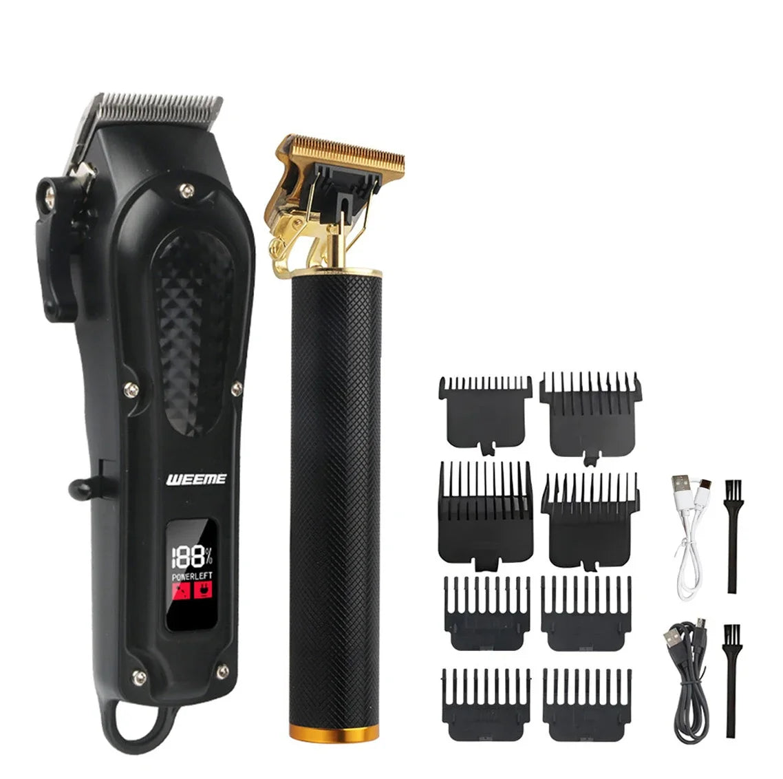 T9 Professional Hair Clipper Set — USB - View 16
