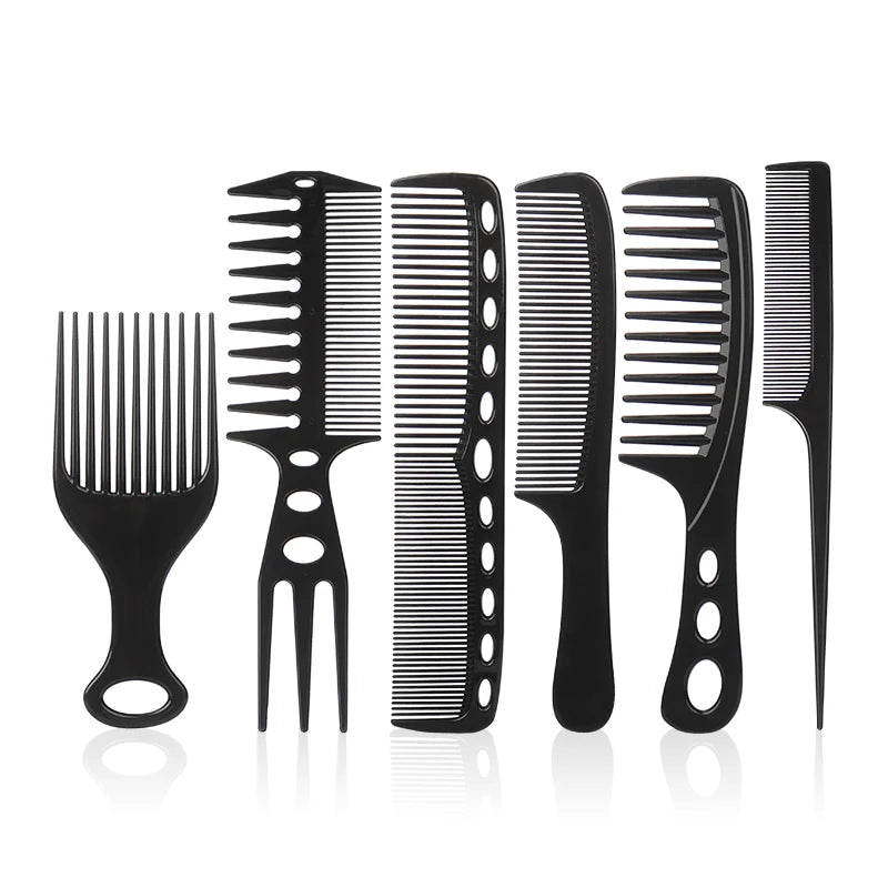 Styling Comb Set — 6 Pieces for Salon - View 15