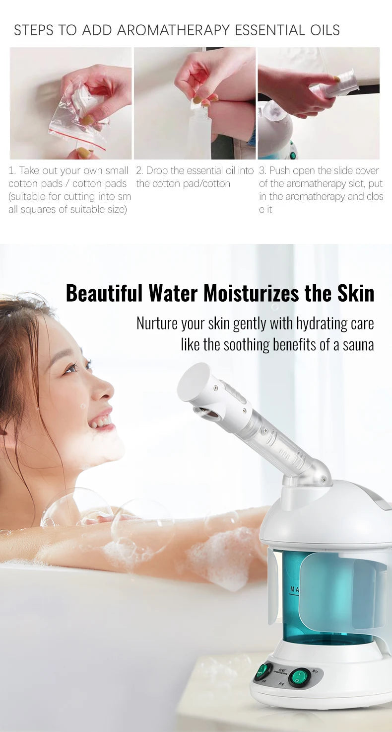 Portable Facial Steamer — Hot Mist Spa - View 15