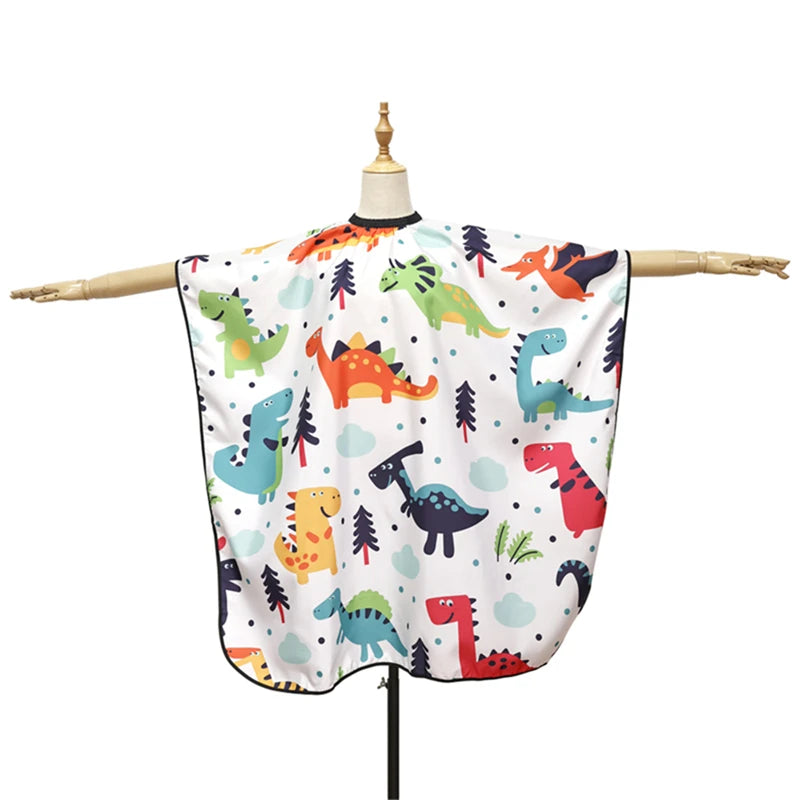 Kids Cartoon Salon Apron — Waterproof - View 16