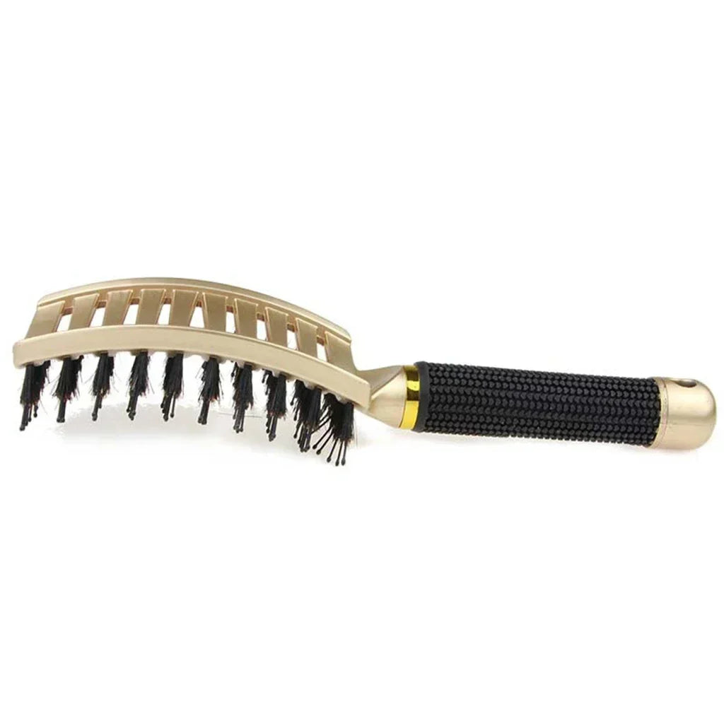 Scalp Massage Brush — Boar Bristle Detangle - View 11