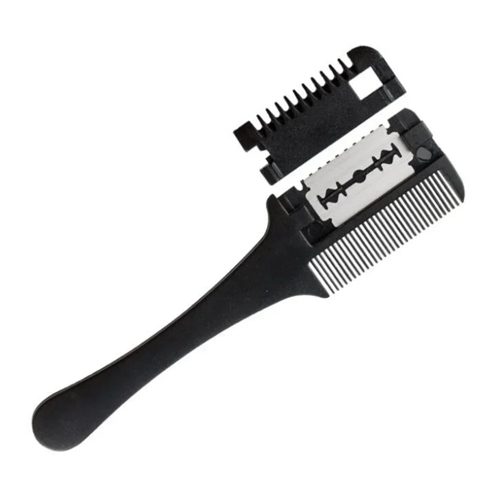 Cutting Comb with Razor Blade — Barber - View 9