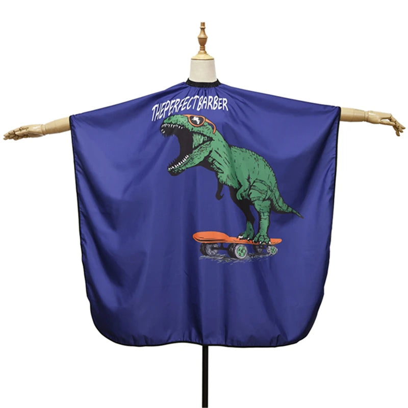 Kids Cartoon Salon Apron — Waterproof - View 18