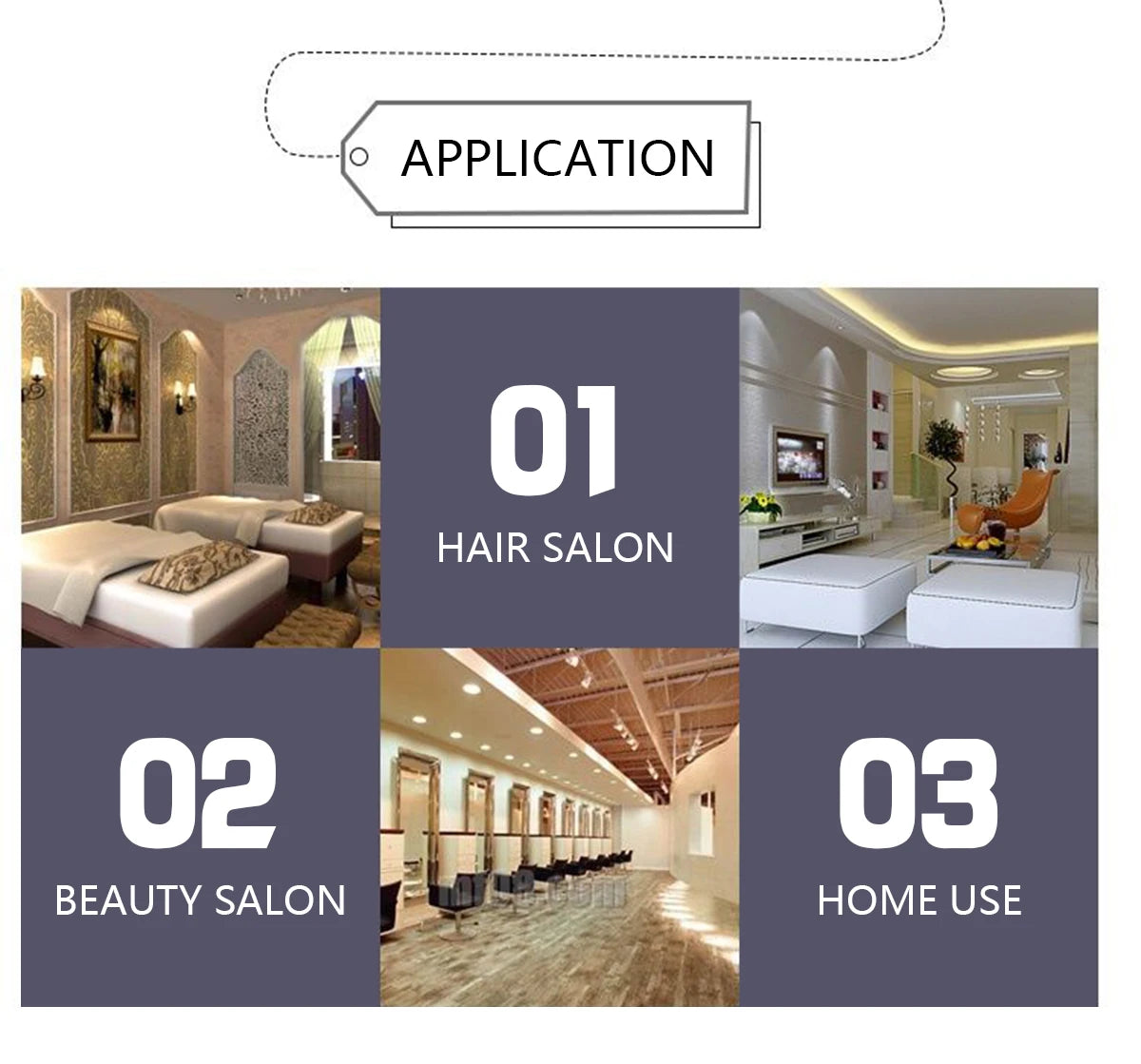 Professional Barber Cape — Hairstylist Cut - View 9