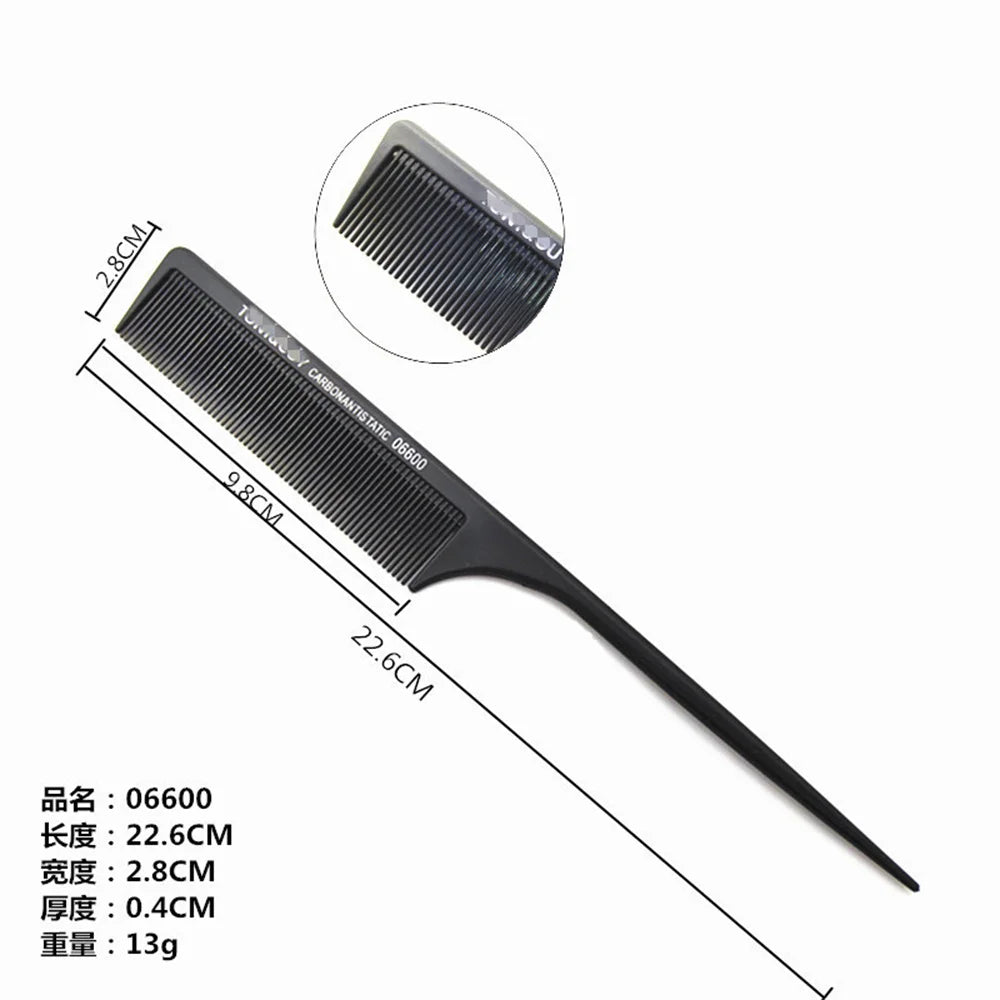 Carbon Styling Comb — Lightweight Barber - View 2