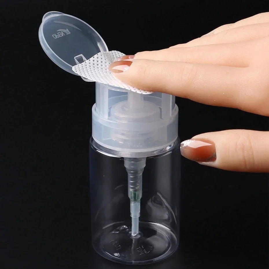 Nail Art Press Pump Bottle — Gel & Acetone - View 7