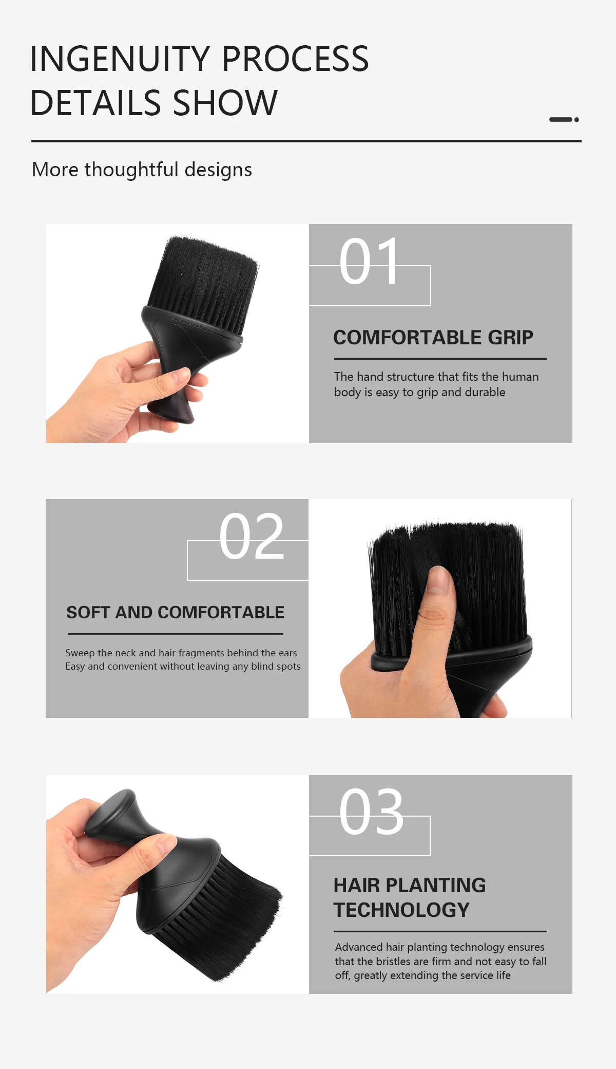 Salon Hairdressing Brush — Pro Blowout - View 13