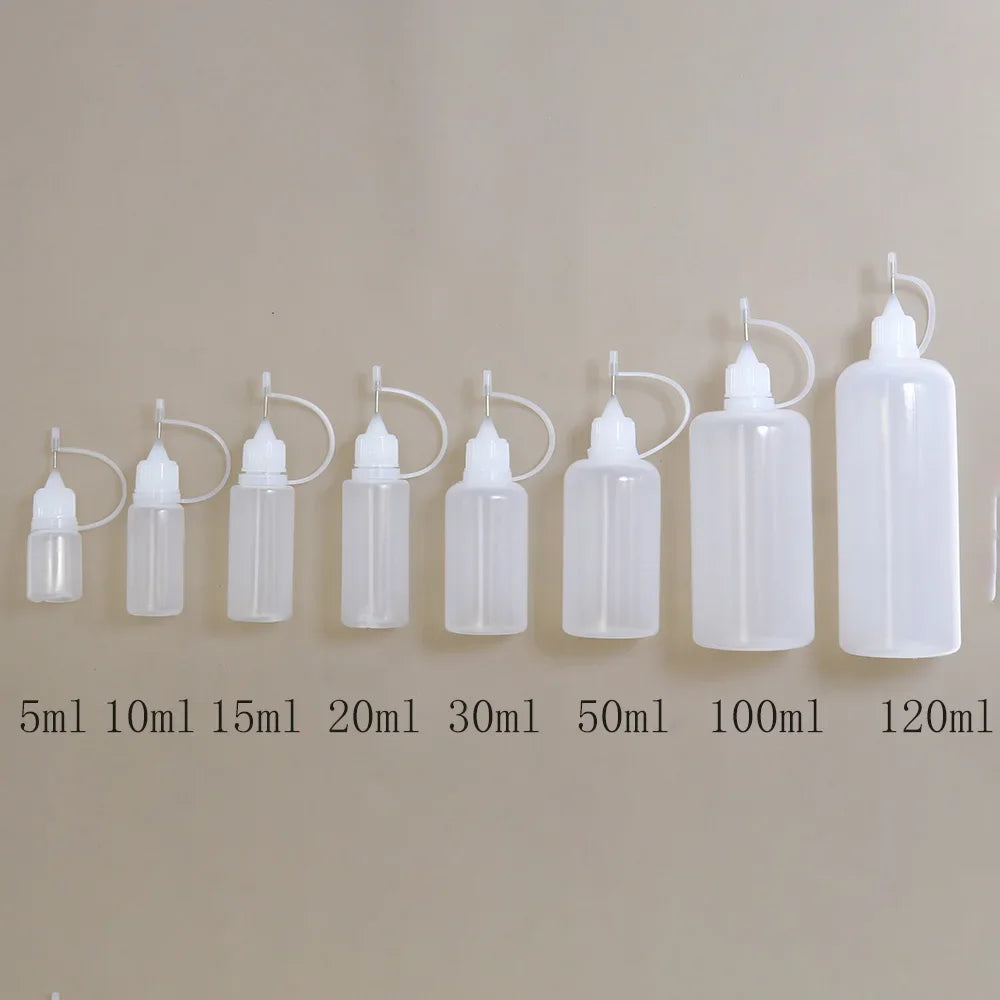 PE Dropper Bottles — Multi-Size Refillable - View 2