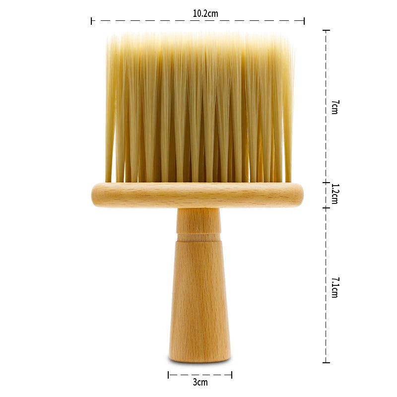 Soft Barber Neck Duster — Face Brush - View 2