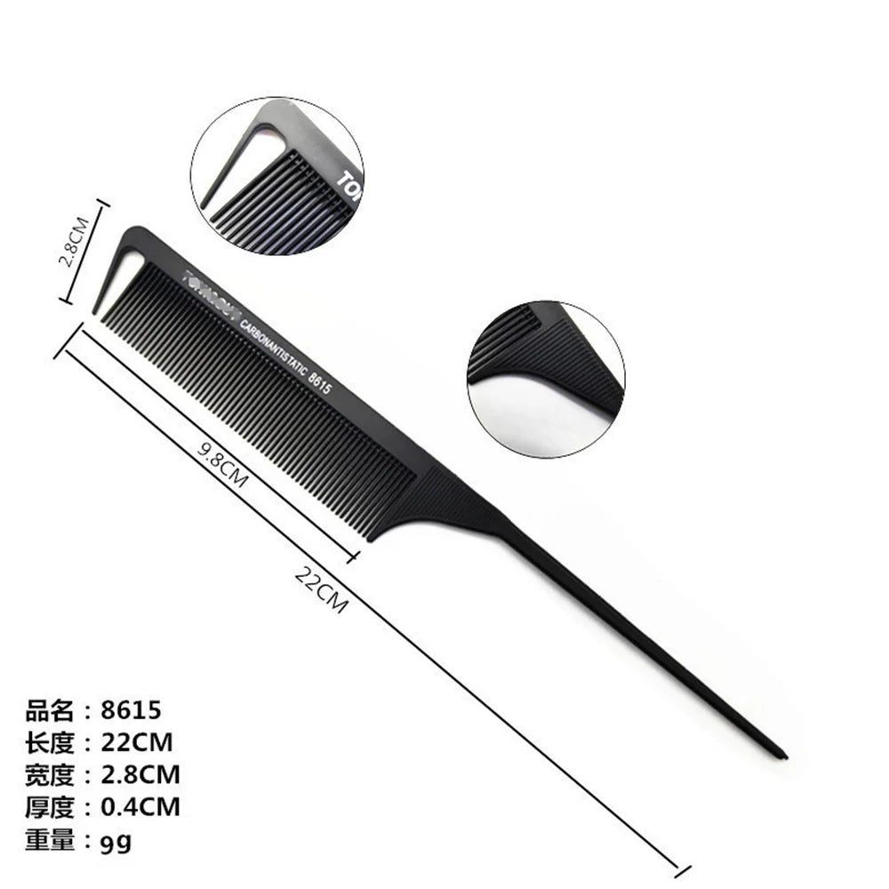 Carbon Styling Comb — Lightweight Barber - View 5
